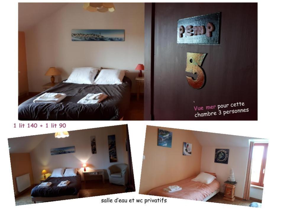 Les Hortensias Gr 34 - Chambres D'Hotes Trévou-Tréguignec Exterior foto